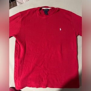Red Polo By Ralph Lauren Long Sleeve Shirt